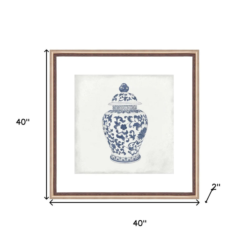 Ceramic Bloom II Hand Painted Light Brown Shadowbox Wall Art Homeroots Home Decor