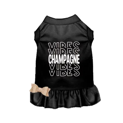Champagne Vibes Dog Dress Bark Fifth Avenue
