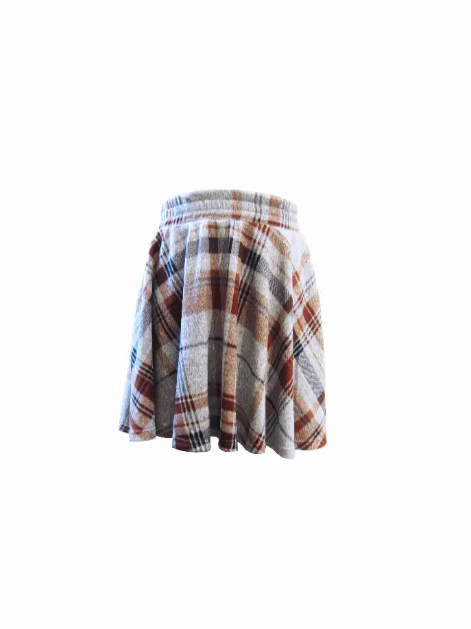 Checker Fun Skater Skirt Tru Luv