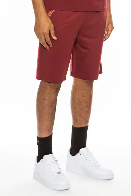 Checkered Detail Shorts WEIV