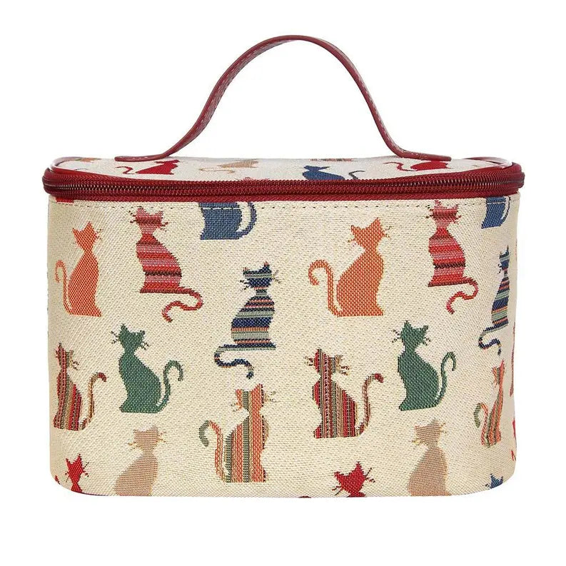 Cheeky Cat Toiletry Vanity Travel Bag Signare USA