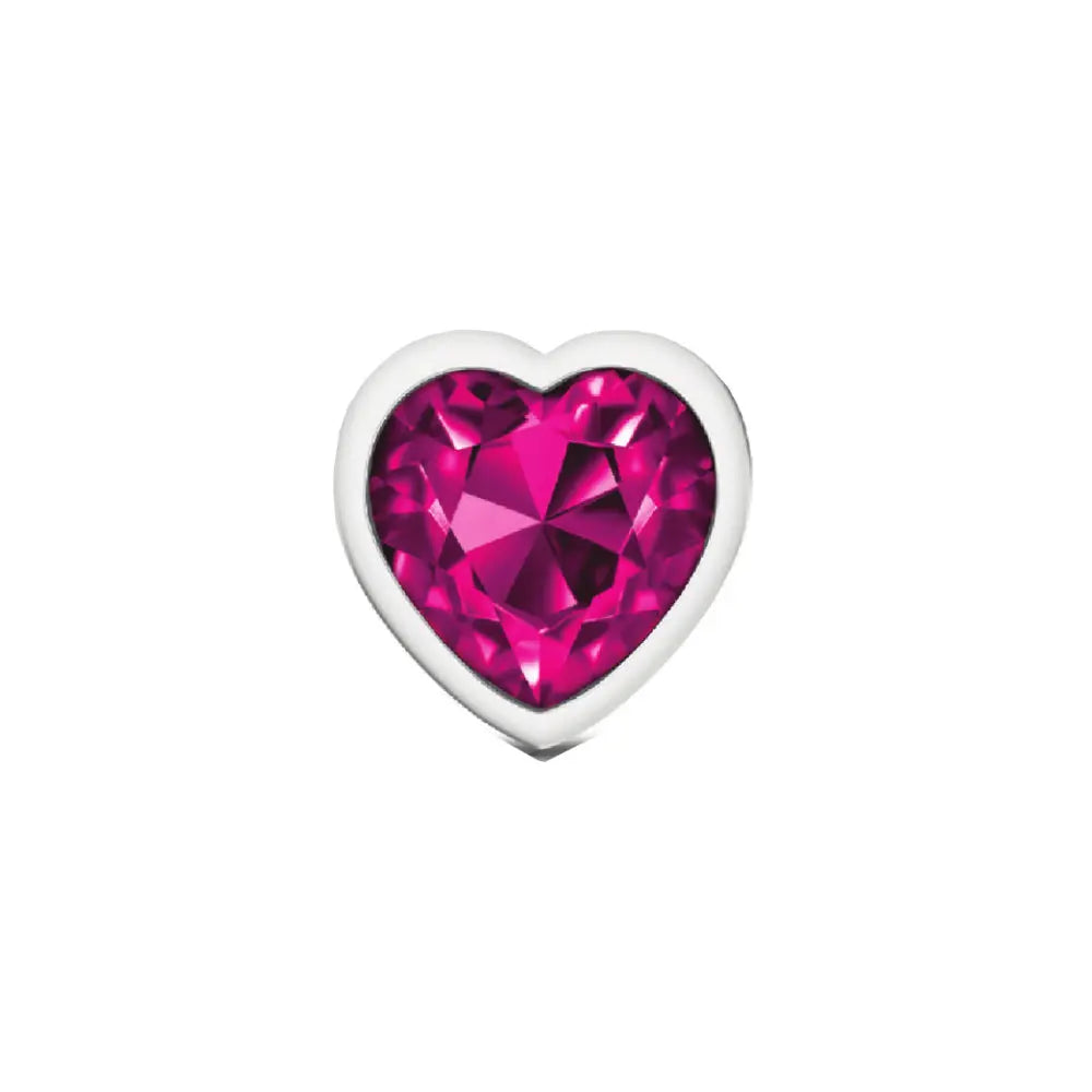 Cheeky Charms - Silver Metal Butt Plug - GreatEagleInc
