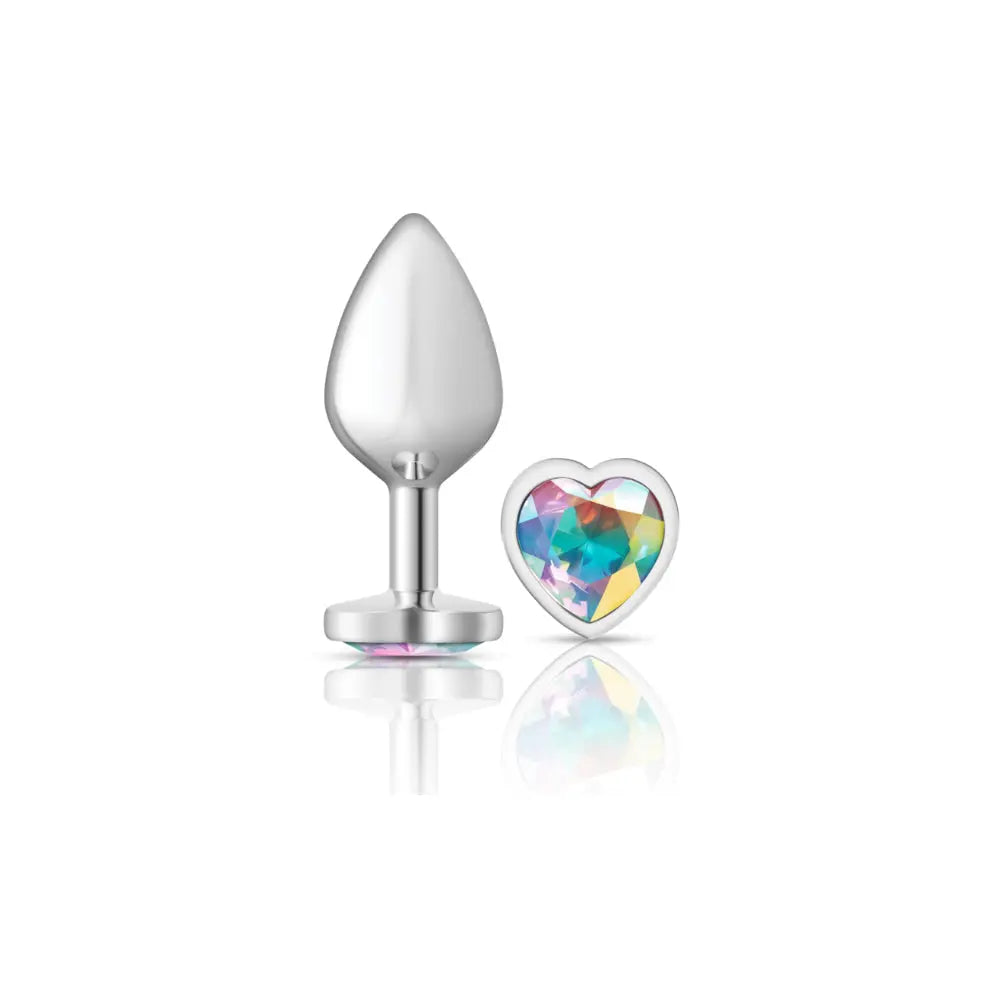 Cheeky Charms - Silver Metal Butt Plug Viben