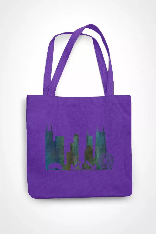 Chicago Skyline Tote Bag PIG-STY APPAREL