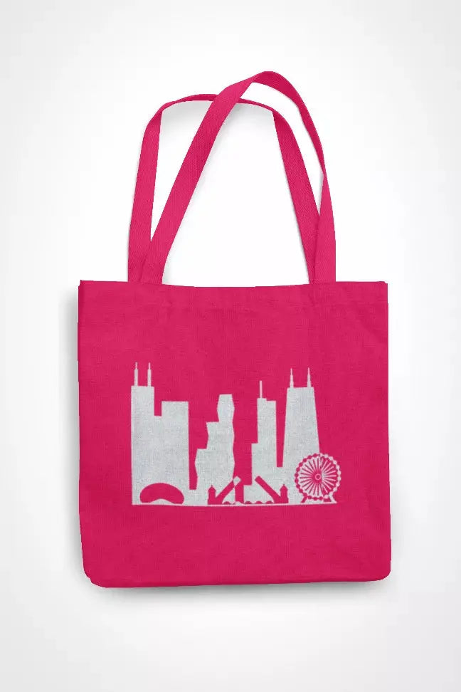 Chicago Skyline Tote Bag PIG-STY APPAREL