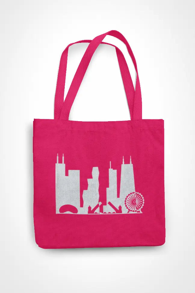 Chicago Skyline Tote Bag PIG-STY APPAREL