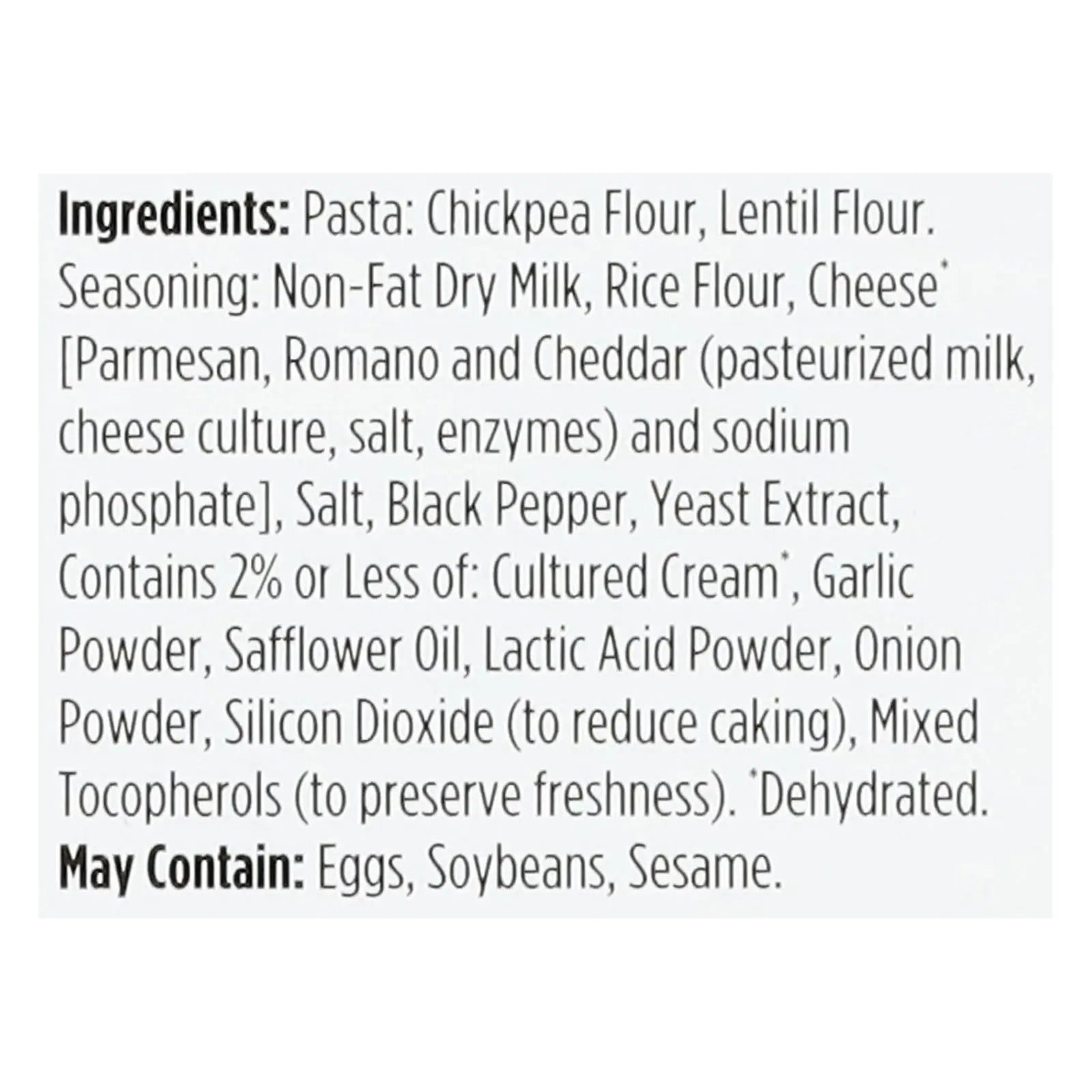 Chickapea Pasta - Chkp Psta 1 Pot Ppr Parm - Cs Of 6-7 Oz Chickapea Pasta