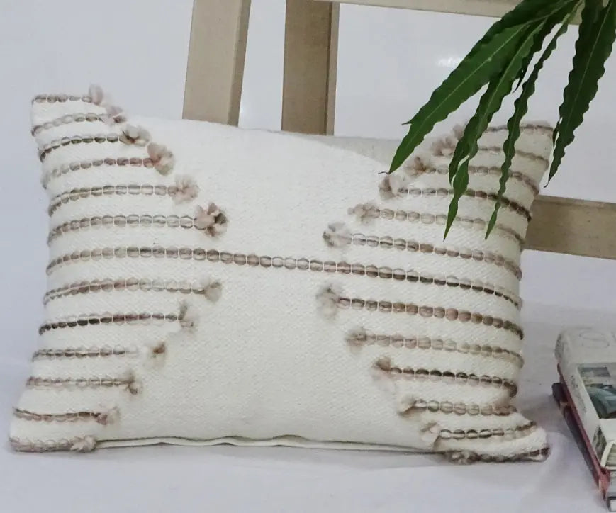 Chicos Home 14" X 20" Embroided Throw Pillow Classy R Us LLC
