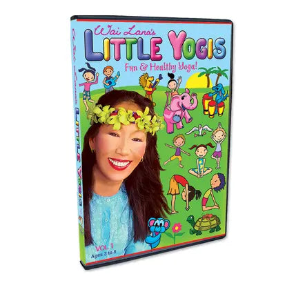 Children's Little Yogis DVD Wai Lana