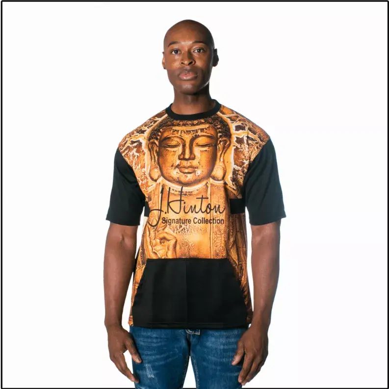 Chinese Buddha Tee Shirt J Hinton Collections