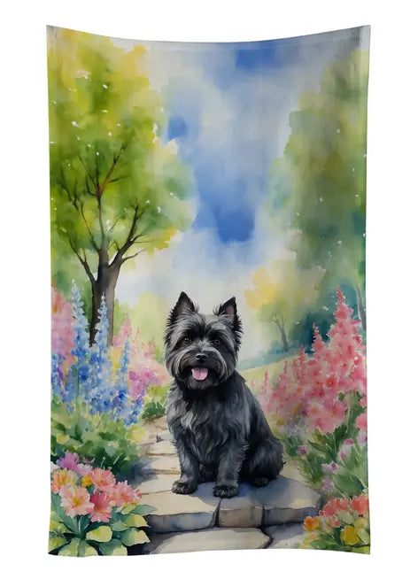 Chinese Crested Spring Path Pair of Pot Holders Caroline's Treasures