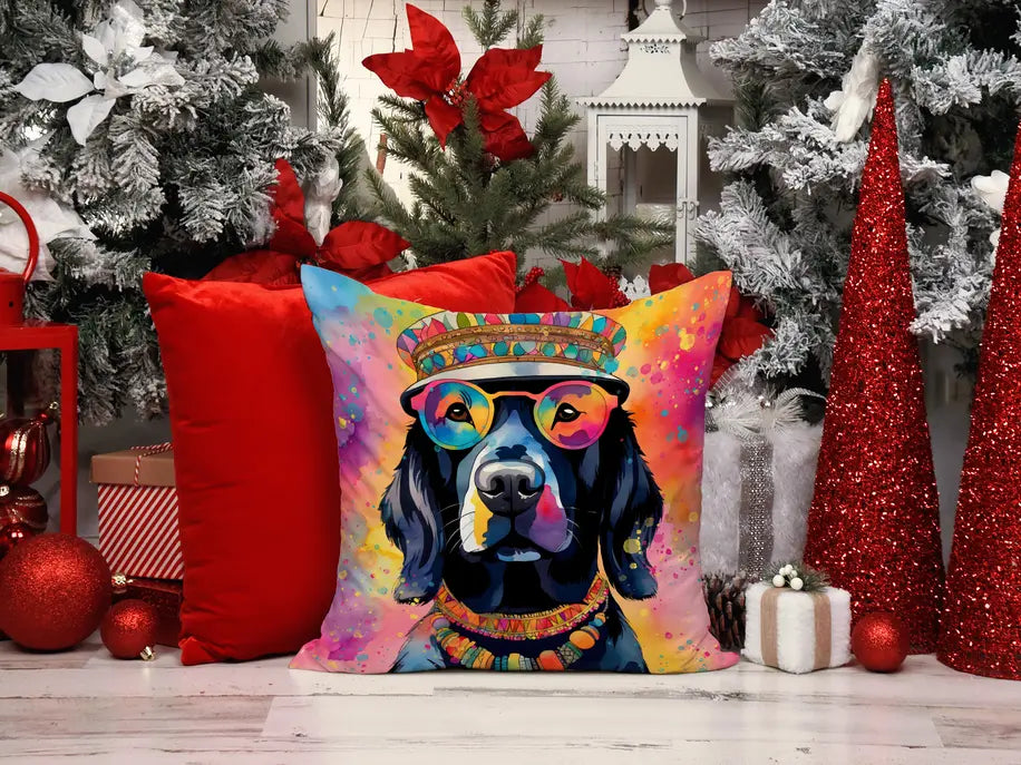 Chocolate Labrador Hippie Dawg Pair of Pot Holders Caroline's Treasures