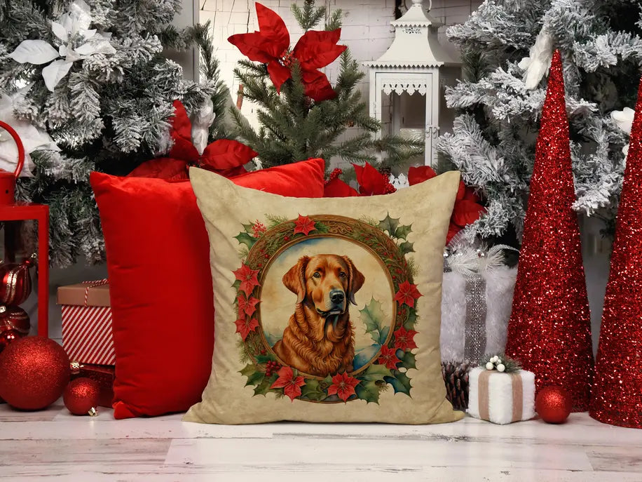 Chow Chow Christmas Flowers Pair of Pot Holders Caroline's Treasures