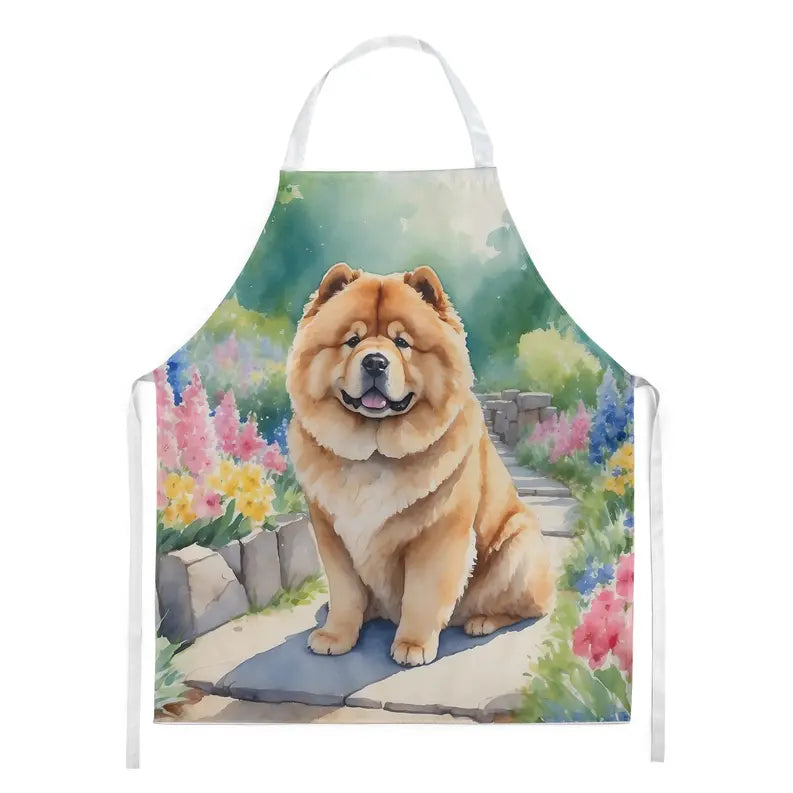 Chow Chow Spring Path Apron Caroline's Treasures
