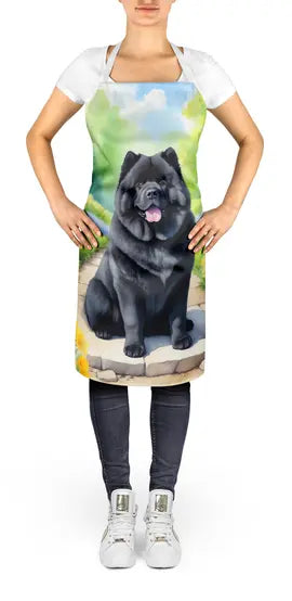 Chow Chow Spring Path Apron Caroline's Treasures
