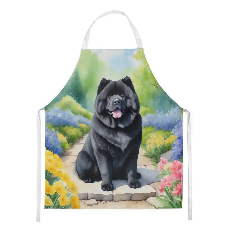 Chow Chow Spring Path Apron Caroline's Treasures