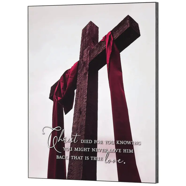Christ Died Knowing Wall Plaque Dicksons Inc