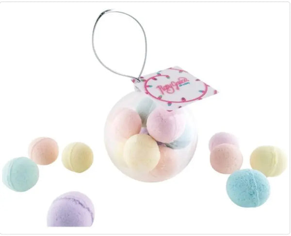 Christmas Ornament with Mini Bath Bombs The Roxy Grace Company