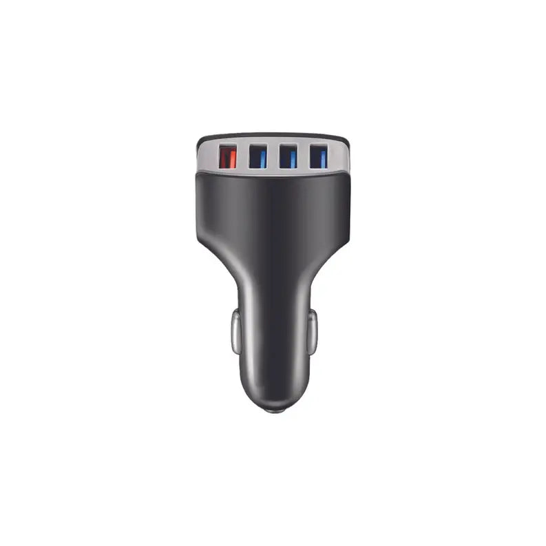 Ciao Tech 12V USB-A 18W 4-Port Car Charger with Voltage LED Display - 3 USB-A, 1 USB-C, 3.0A Quick Charge CIAO Tech