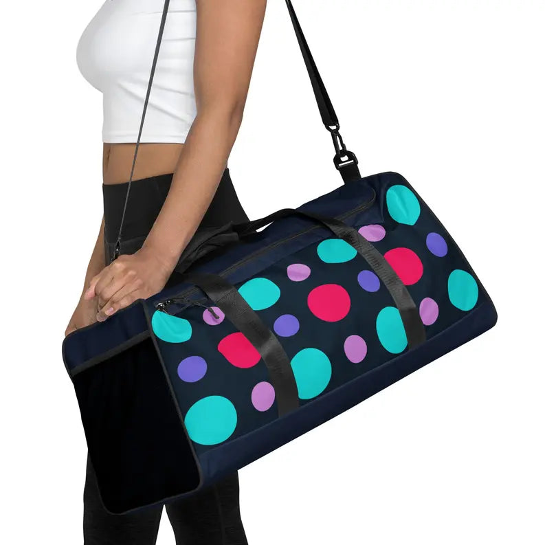 Circle Pattern Duffle Bag Adirelounge