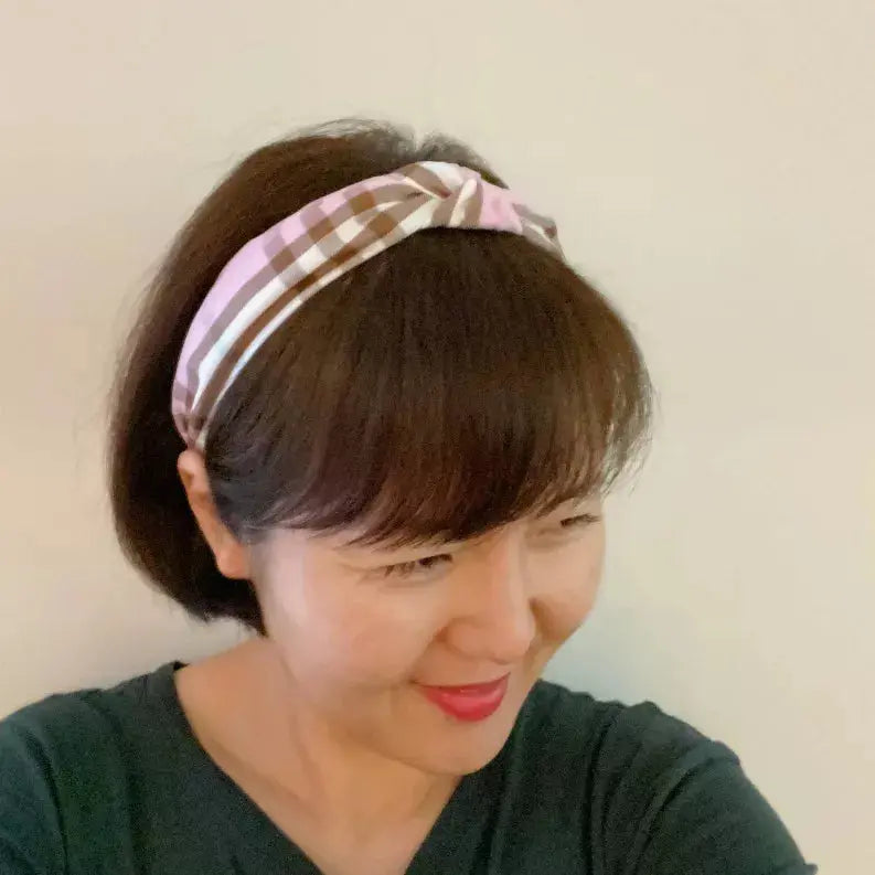 Classic Plaid Headband Ellison+Young