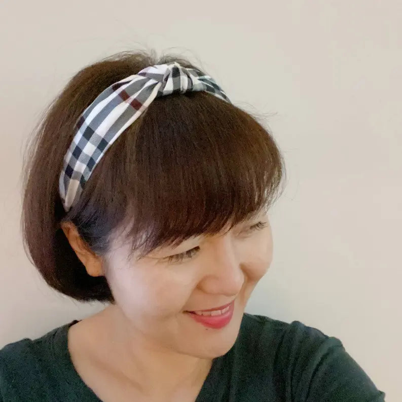 Classic Plaid Headband Ellison+Young