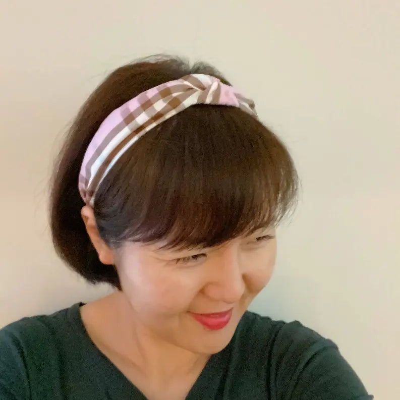 Classic Plaid Headband Ellison+Young