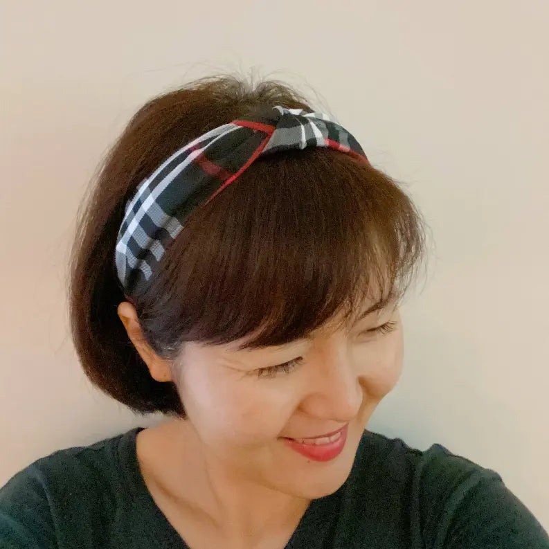 Classic Plaid Headband Ellison+Young