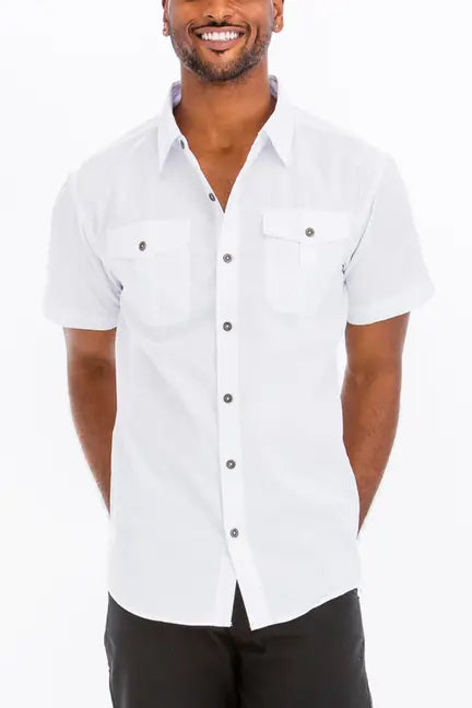 Classic Two Pocket Button Down WEIV