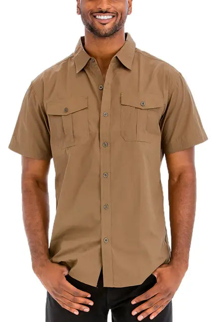 Classic Two Pocket Button Down WEIV