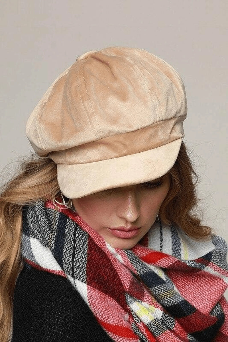Classic Velvet Newsboy Cap SurelyMine