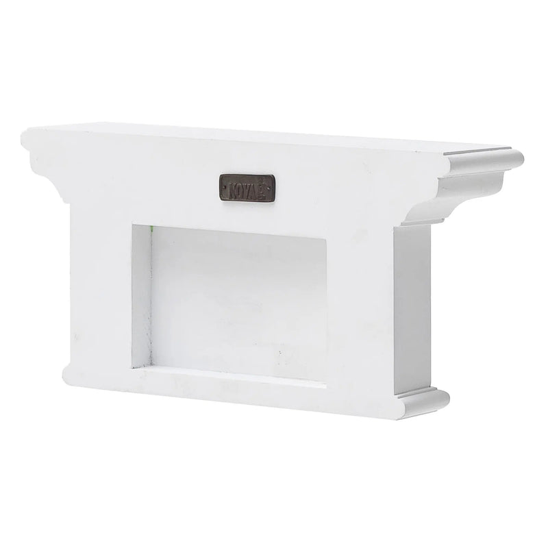 Classic White Two Hook Hanging Coat Rack Homeroots Organization