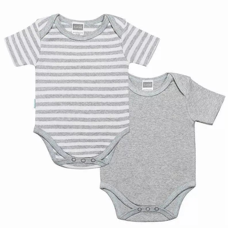 Classics 2Pk Short Sleeve Bodysuits (Boy) Kushies