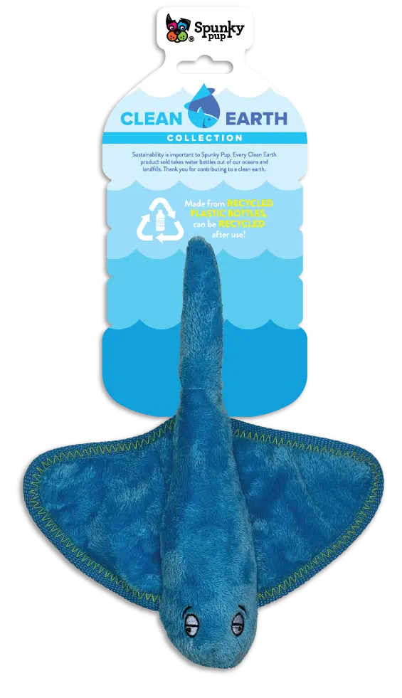 Clean Earth Plush Toy Spunky Pup Dog Toys