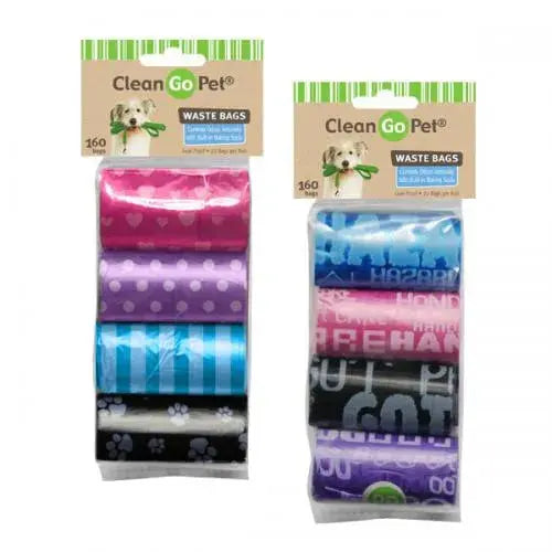 Clean Go Pet Waste Bags 8 Rolls Classic Clean Go Pet