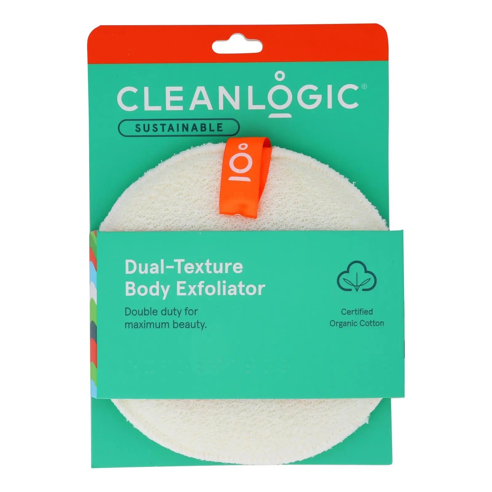 Cleanlogic - Fce&bdy Scrubber Dual Txt - 1 Ct Cleanlogic
