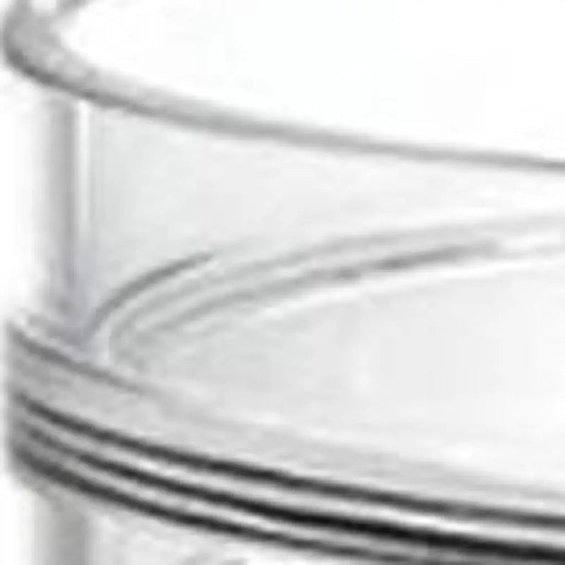 Clear And Gray Plastic Straight Shape Stemless All Purpose Wine Glass Homeroots Kitchen & Dining