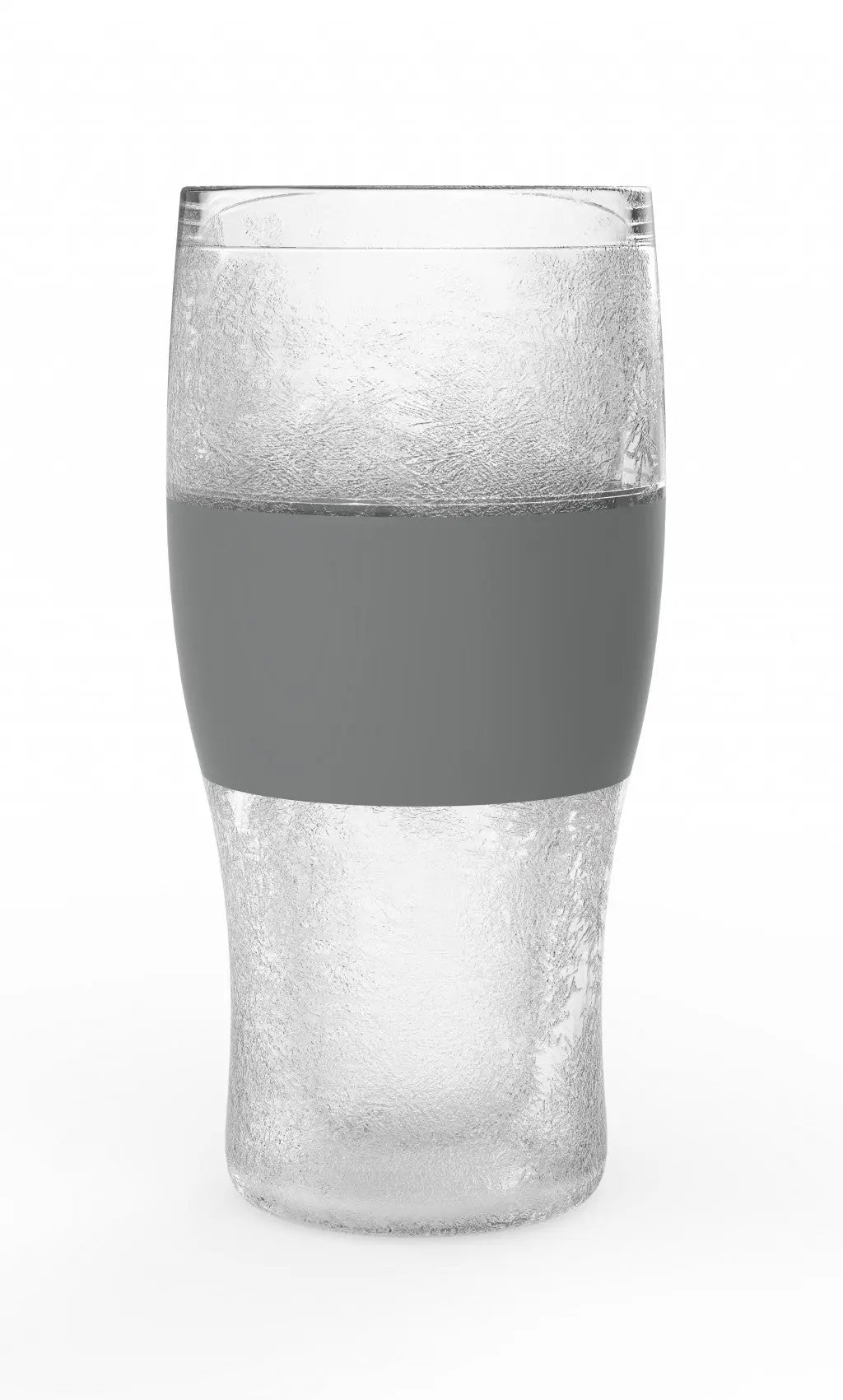 Clear And Gray Tritan Plastic Unique Shape Stemless Pint Glass Homeroots Kitchen & Dining