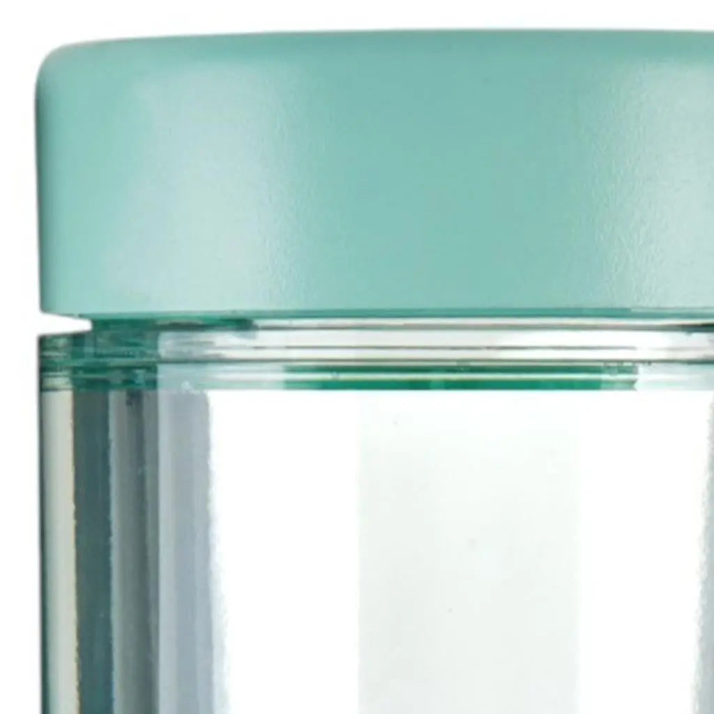 Clear And Green Stainless Steel Straight Shape Stemless Drinking Glass Homeroots Kitchen & Dining