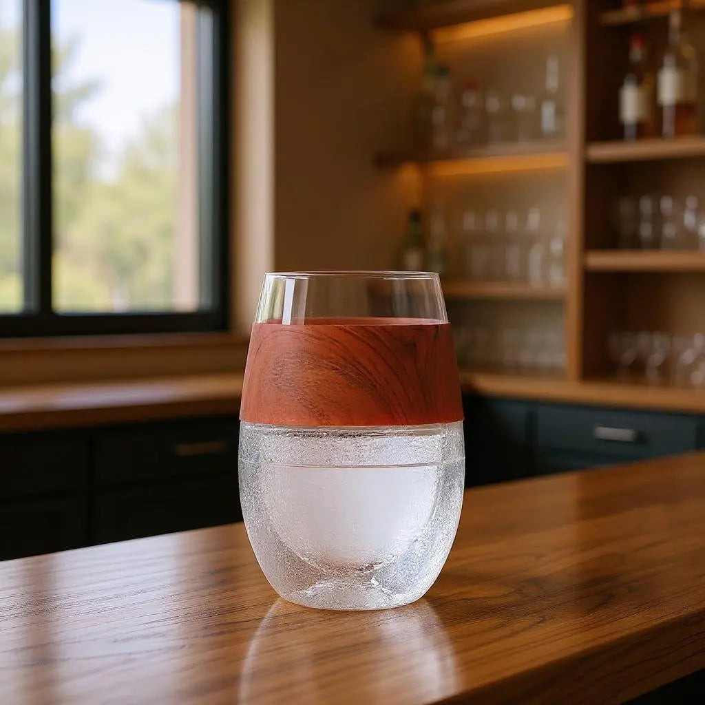 Clear And Natural Tritan Plastic Convex Curve Shape Stemless All Purpose Wine Glass Homeroots Kitchen & Dining