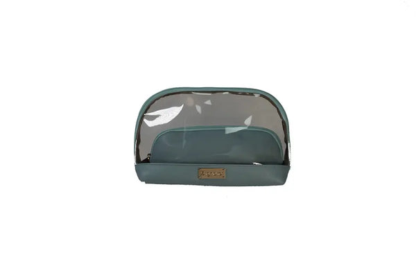 Clear Toiletry Bag Set 2 Bags Signare USA