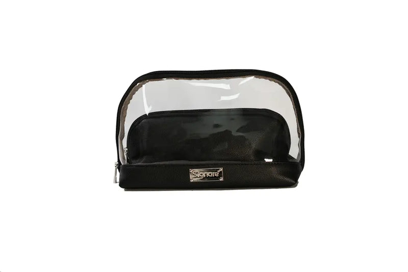 Clear Toiletry Bag Set 2 Bags Signare USA