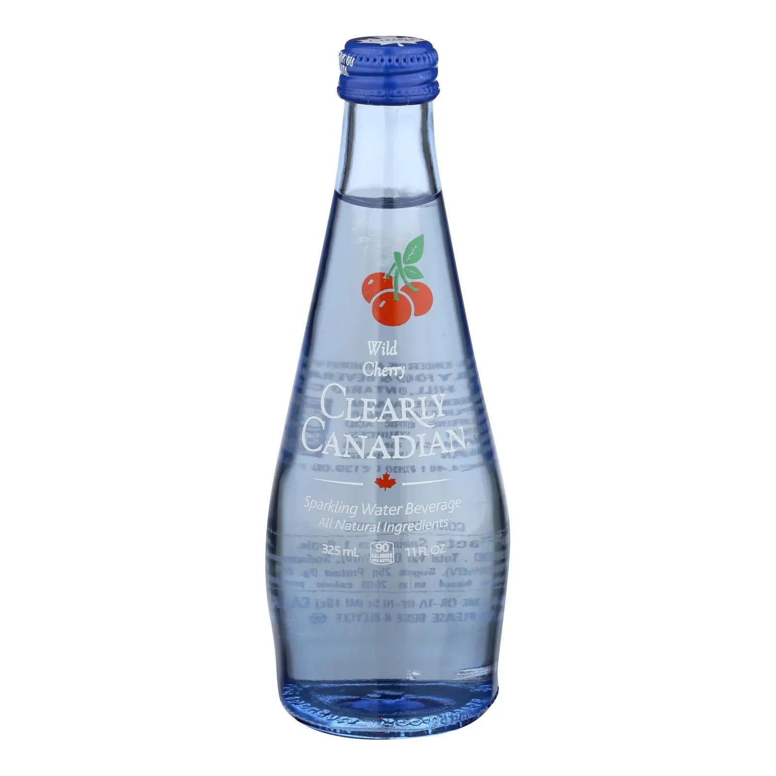 Clearly Canadian - Sparkling Water Wild Cherry - Case Of 12-11 Fz Clearly Canadian