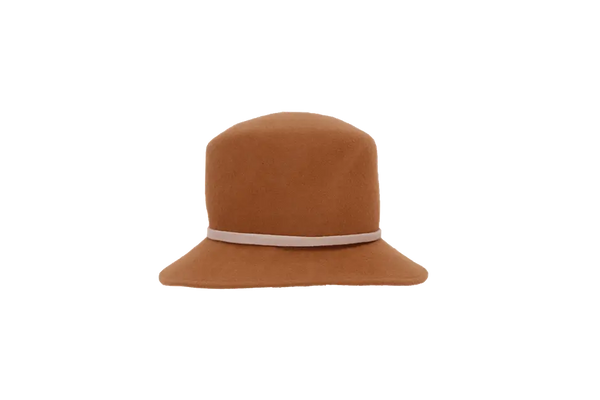 Cloche Brown Hat Maskup Corporation