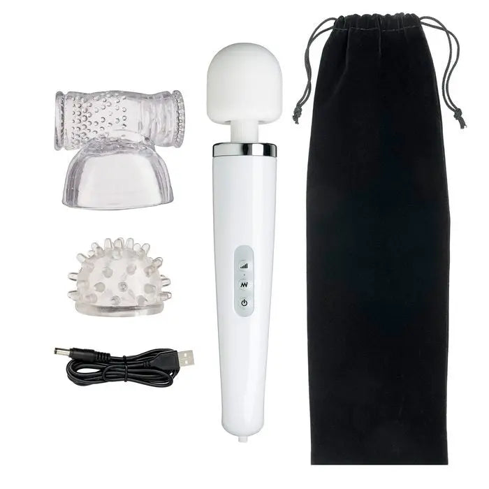 Cloud 9 Health & Wellness Wand Kit 30 Function White Cloud 9 Novelties