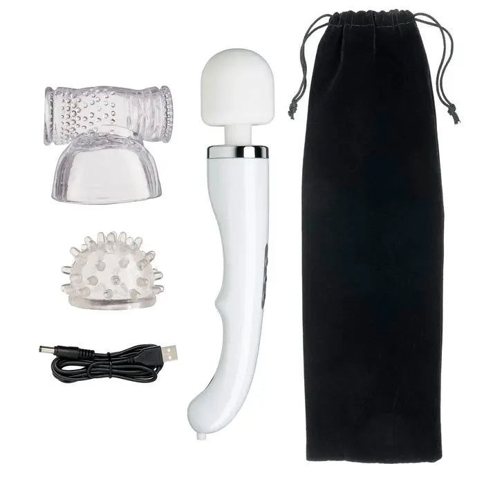 Cloud 9 Health & Wellness Wand Kit 30 Function White Cloud 9 Novelties