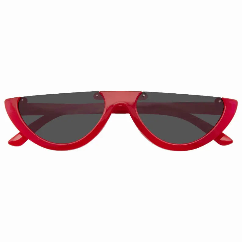 Clout Goggles Cat Eye Sunglasses Vintage Half Mod Style Retro Sunglasses Sunglass Memphis
