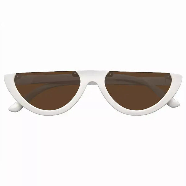 Clout Goggles Cat Eye Sunglasses Vintage Half Mod Style Retro Sunglasses Sunglass Memphis