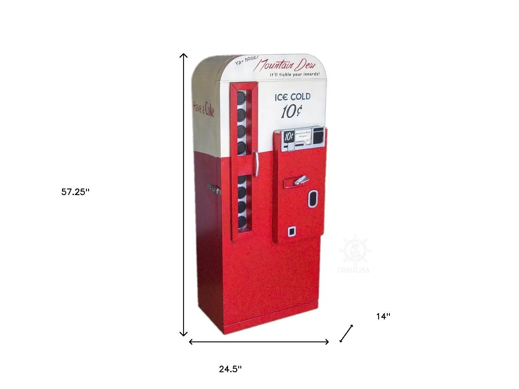Coca-Cola Vending Machine Storage Homeroots Kitchen & Dining