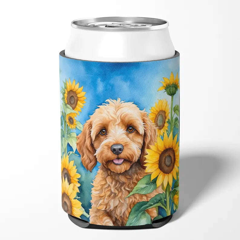 Cocker Spaniel in Sunflowers Pair of Pot Holders Caroline's Treasures